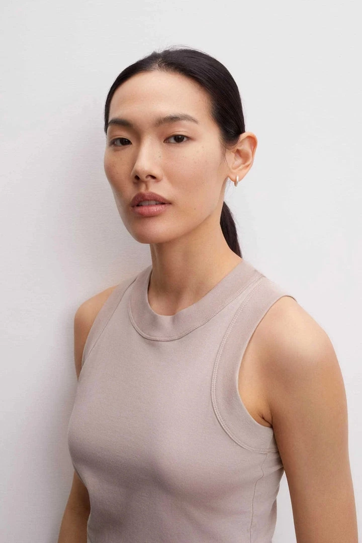 Kowtow Tank Top - Stone EOS Sale* 5 Kowtow Tank Top - Stone EOS Sale*
