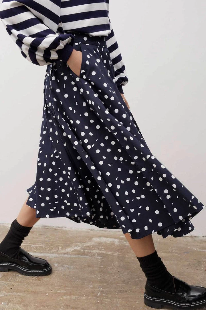 Kowtow Umbrella Skirt - Dots EOS Sale* 4 Kowtow Umbrella Skirt - Dots EOS Sale*