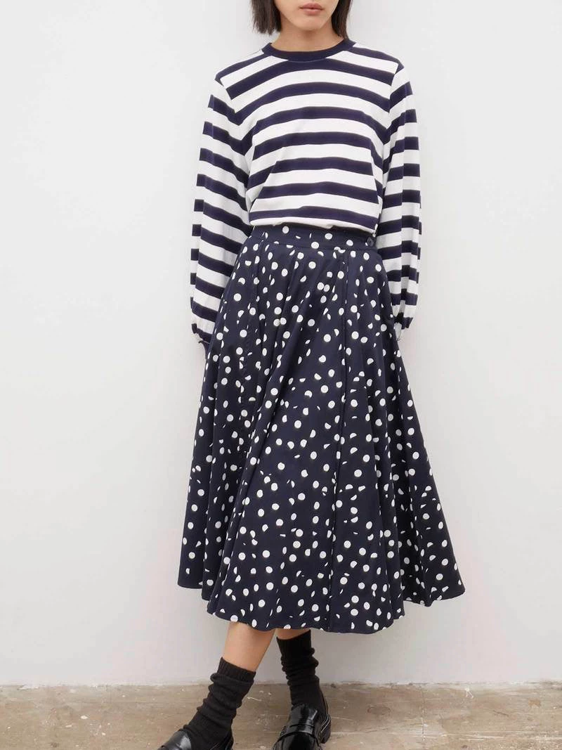 Kowtow Umbrella Skirt - Dots EOS Sale* 1 Kowtow Umbrella Skirt - Dots EOS Sale*