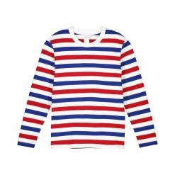 Kowtow Unisex Stripe Crew – Red Blue Stripe EOS Sale* 21 Kowtow Unisex Stripe Crew – Red Blue Stripe EOS Sale*