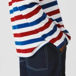 Kowtow Unisex Stripe Crew – Red Blue Stripe EOS Sale* 15 Kowtow Unisex Stripe Crew – Red Blue Stripe EOS Sale*