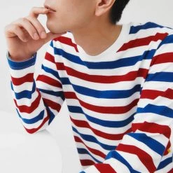 Kowtow Unisex Stripe Crew – Red Blue Stripe EOS Sale* 18 Kowtow Unisex Stripe Crew – Red Blue Stripe EOS Sale*
