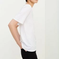 Kowtow V Neck Tee - White