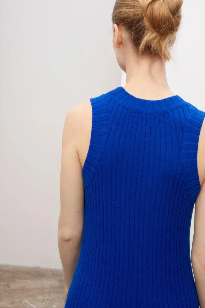 Kowtow Solar Dress – Cyan EOS Sale* 5 Kowtow Solar Dress – Cyan EOS Sale*