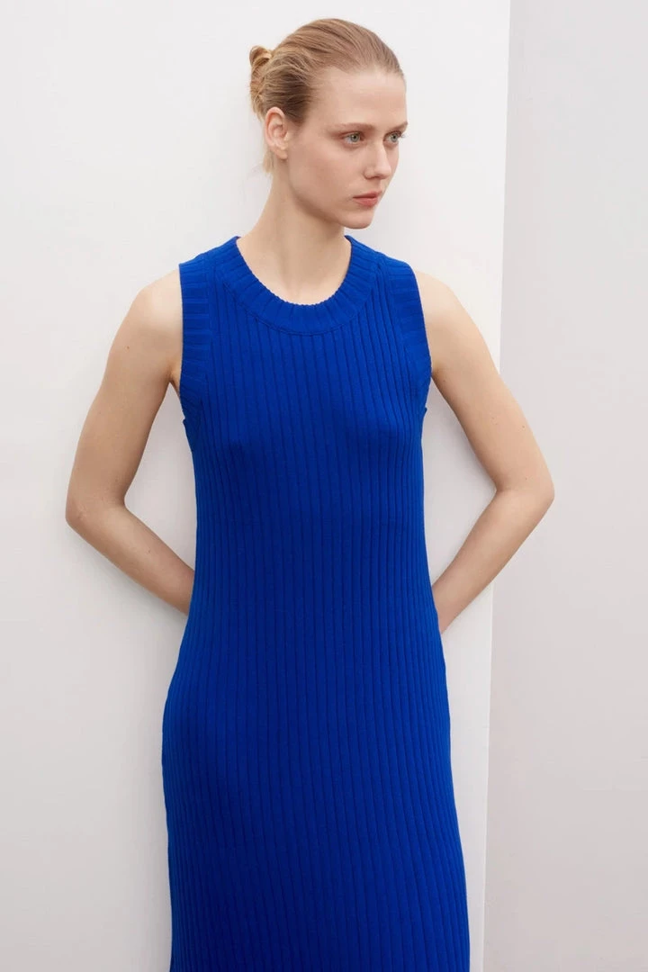 Kowtow Solar Dress – Cyan EOS Sale* 6 Kowtow Solar Dress – Cyan EOS Sale*