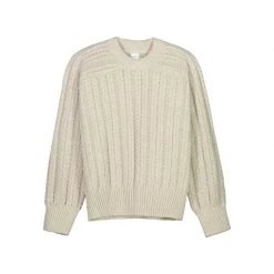 Kowtow Cable Sweater - Marle EOS Sale* 13 Kowtow Cable Sweater - Marle EOS Sale*