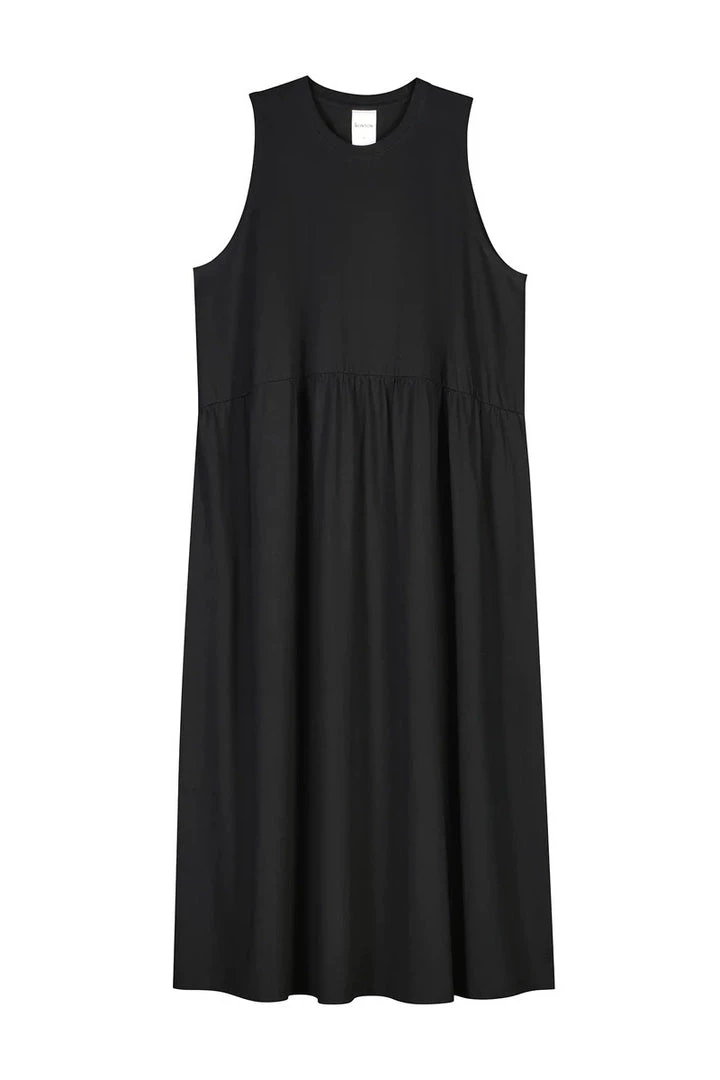 Kowtow EOS Sale* Curve Waist Dress – Black 7 Kowtow EOS Sale* Curve Waist Dress – Black