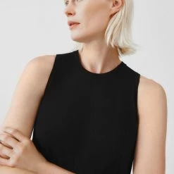 Kowtow EOS Sale* Curve Waist Dress – Black 12 Kowtow EOS Sale* Curve Waist Dress – Black