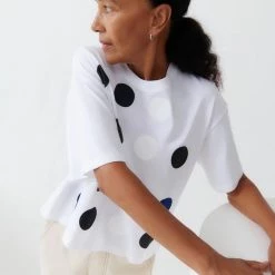 Kowtow EOS Sale* Dot Tee – White