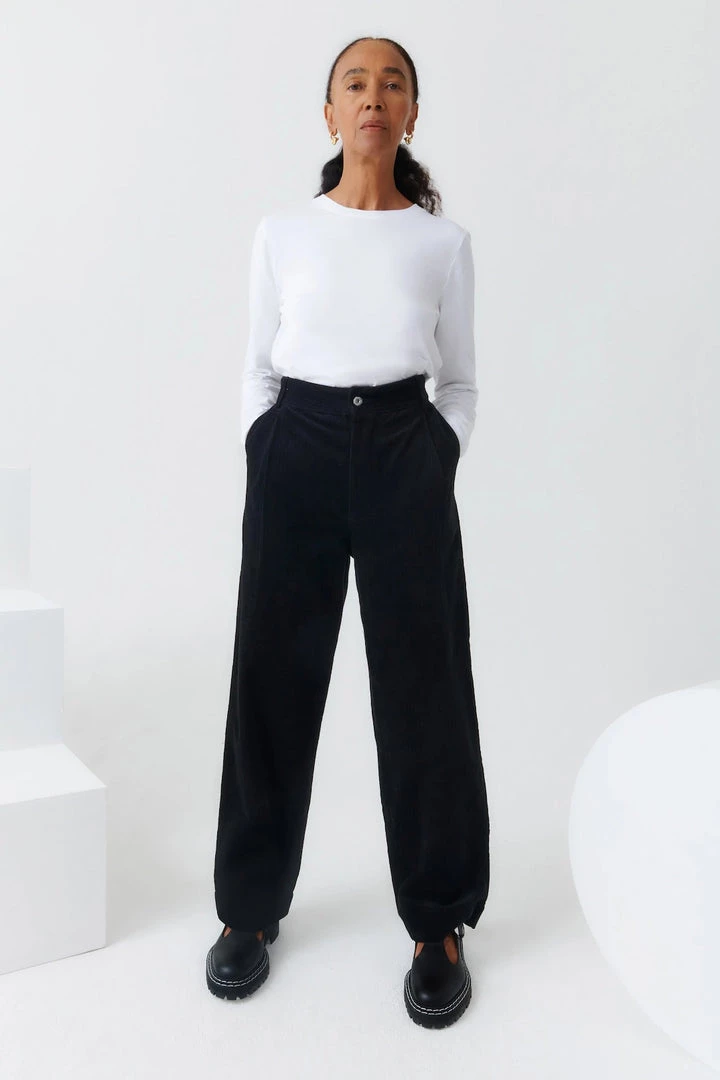 Kowtow George Pant – Black EOS Sale* 2 Kowtow George Pant – Black EOS Sale*