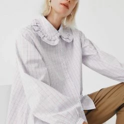 Kowtow Jules Shirt - Maths Grid EOS Sale*