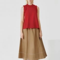 Kowtow Kiki Top - Red EOS Sale*