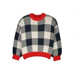 Kowtow EOS Sale* Otti Jumper - Indigo Check