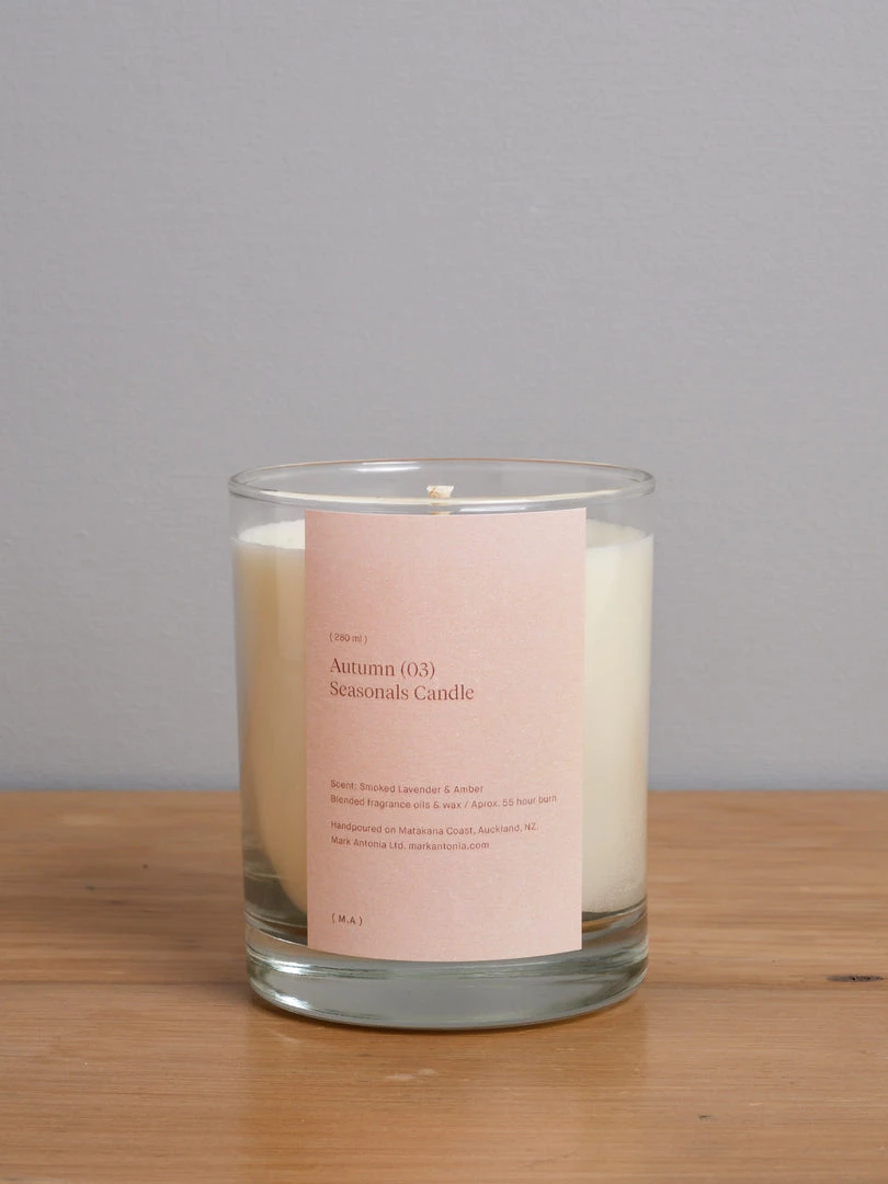Mark Antonia Seasonal Candle (2.0) – Autumn Living 1 Mark Antonia Seasonal Candle (2.0) – Autumn Living