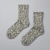 Mauna Kea Japanese Slub Socks – Olive Wardrobe