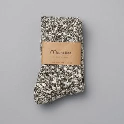 Mauna Kea Japanese Slub Socks – Olive Wardrobe