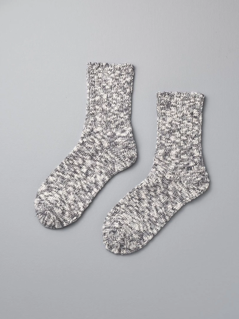Mauna Kea Japanese Slub Socks – Grey Wardrobe 1 Mauna Kea Japanese Slub Socks – Grey Wardrobe
