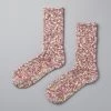 Mauna Kea Wardrobe Japanese Slub Socks – Magenta-multi