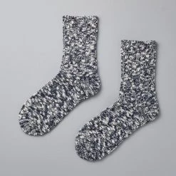 Mauna Kea Japanese Slub Socks – Navy