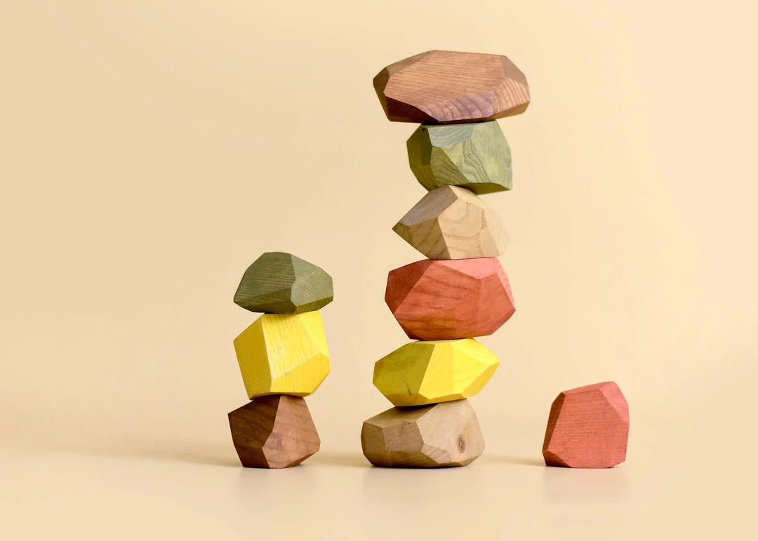 MinMin Copenhagen Balancing Stones - Earthy Baby+Child 4 MinMin Copenhagen Balancing Stones - Earthy Baby+Child