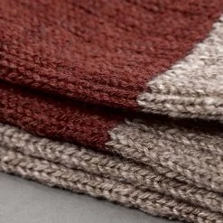 Nishiguchi Kutsushita Boston Slab Socks – Red Brick 14 Nishiguchi Kutsushita Boston Slab Socks – Red Brick