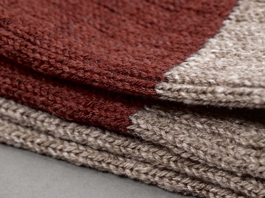 Nishiguchi Kutsushita Boston Slab Socks – Red Brick 7 Nishiguchi Kutsushita Boston Slab Socks – Red Brick