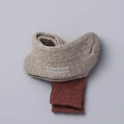 Nishiguchi Kutsushita Boston Slab Socks – Red Brick 10 Nishiguchi Kutsushita Boston Slab Socks – Red Brick
