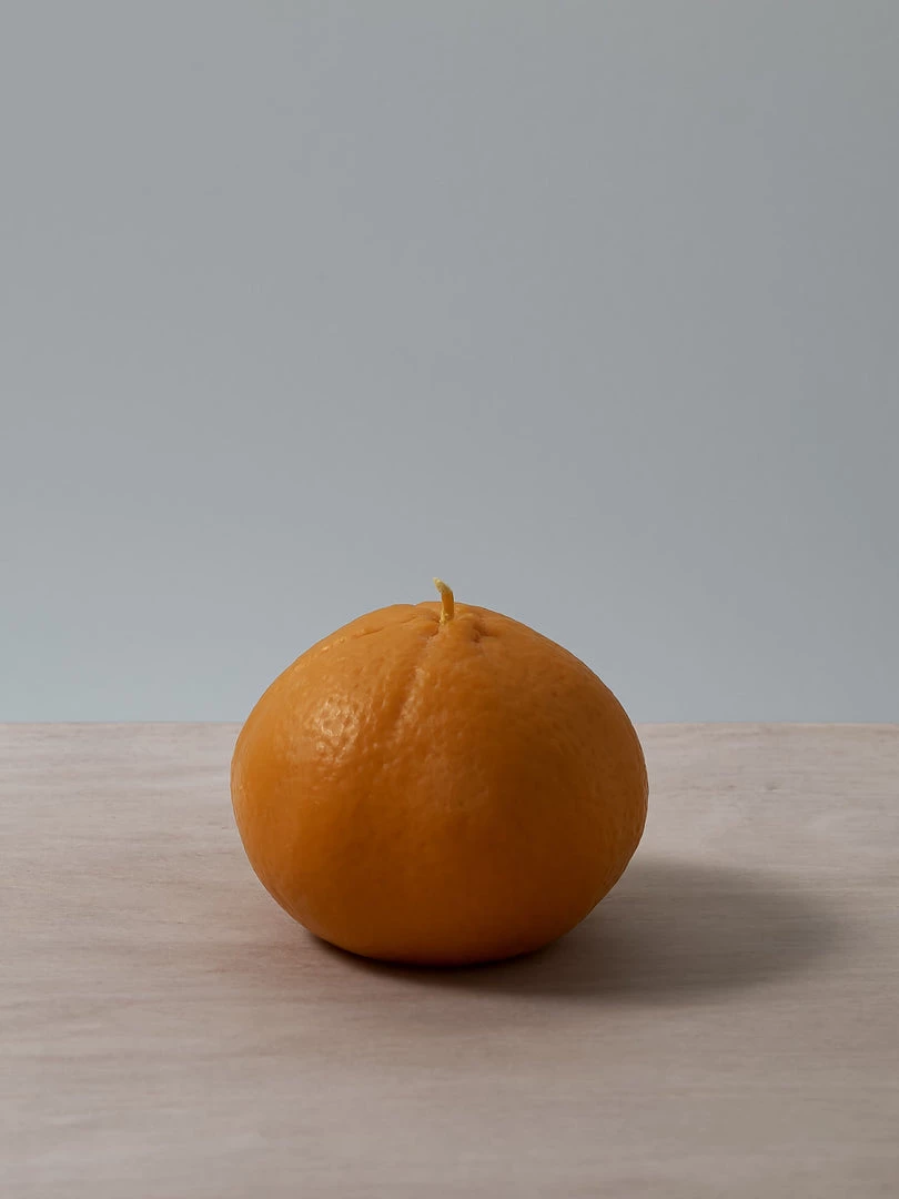 Nonna's Grocer Living Mandarin Candle – Large 1 Nonna's Grocer Living Mandarin Candle – Large