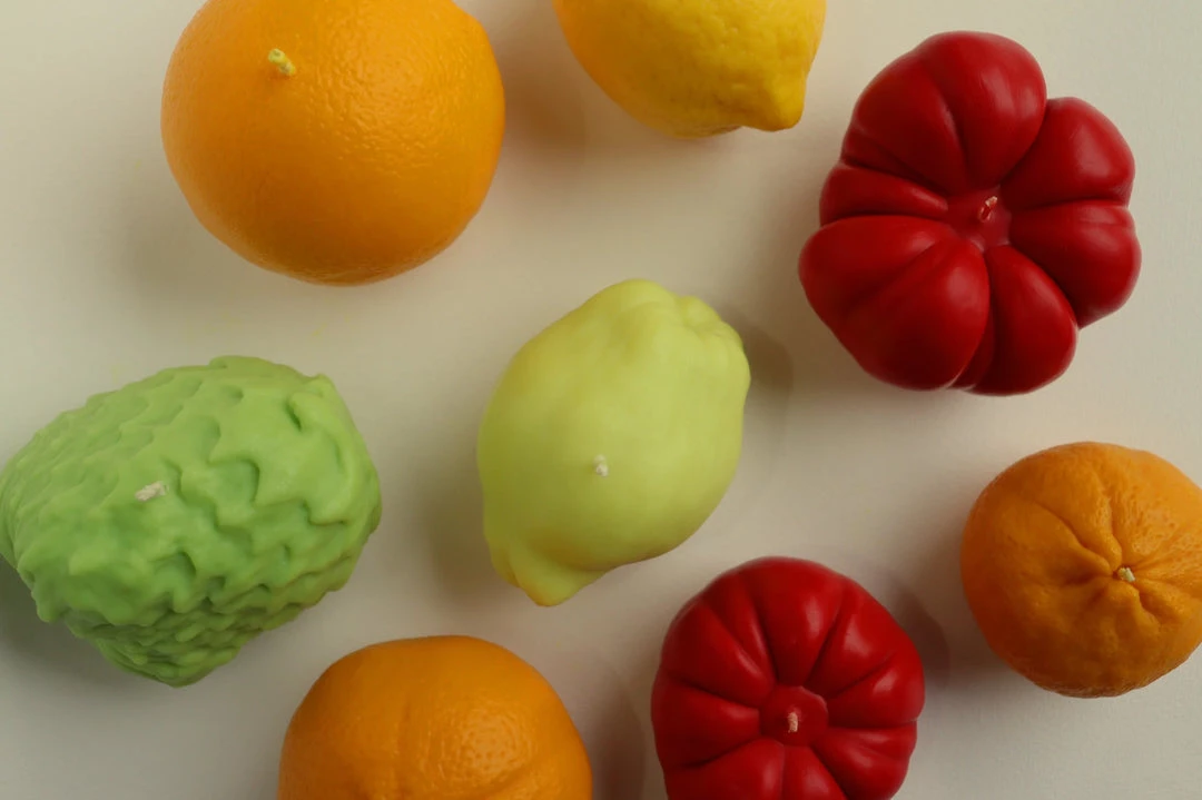 Nonna's Grocer Orange Candle 3 Nonna's Grocer Orange Candle