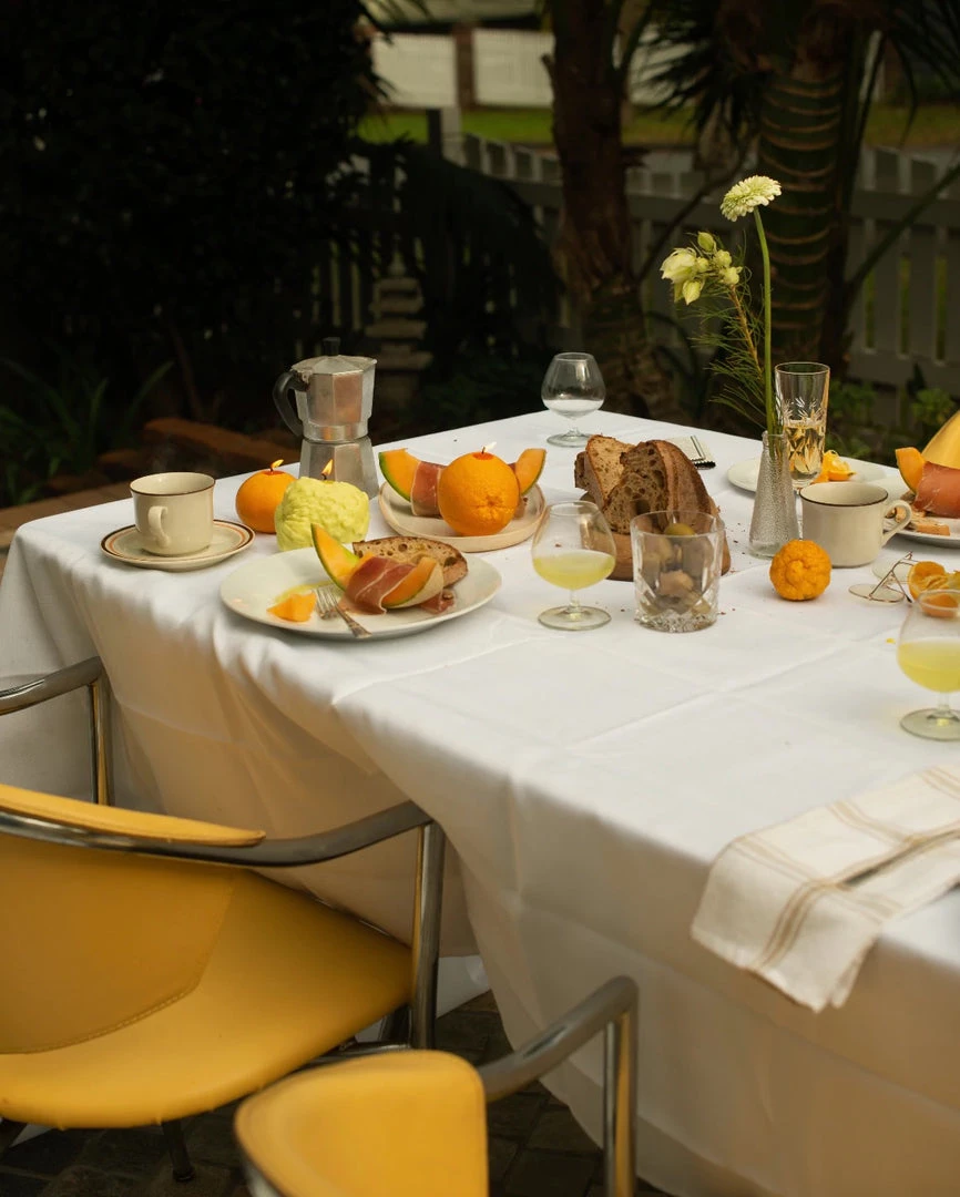 Nonna's Grocer Orange Candle 2 Nonna's Grocer Orange Candle