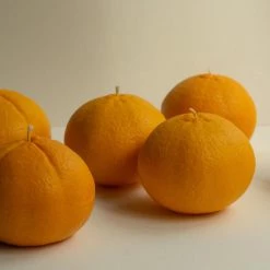 Nonna's Grocer Living Mandarin Candle – Large