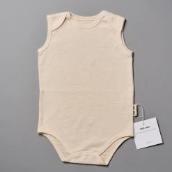 Noo Noo Baby+Child Organic Singlet Onesie - Spot