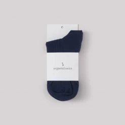 Organic Basics Wardrobe Organic Cotton Rib Socks (2-pack) – Navy