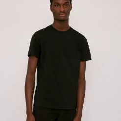 Organic Basics Organic Cotton Tee - Black Wardrobe
