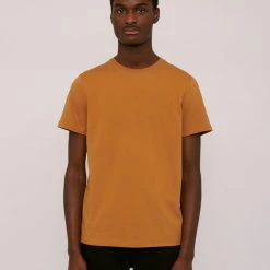 Organic Basics Organic Cotton Tee - Ocher Wardrobe