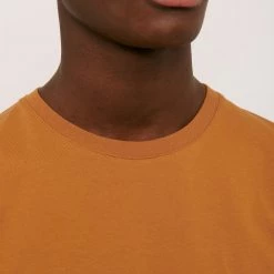 Organic Basics Organic Cotton Tee - Ocher Wardrobe 5 Organic Basics Organic Cotton Tee - Ocher Wardrobe