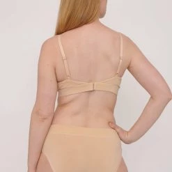 Organic Basics Organic Cotton Triangle Bra – Oak