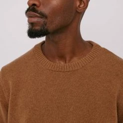 Organic Basics Recycled Wool Jumper – Camel