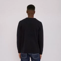 Organic Basics Recycled Wool Knit Jumper – Navy