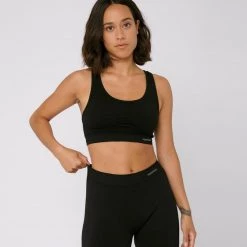 Organic Basics EOS Sale* SilverTech™ Active Workout Bra – Black