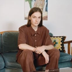 OVNA OVICH EOS Sale* Painters Shirt – Chestnut