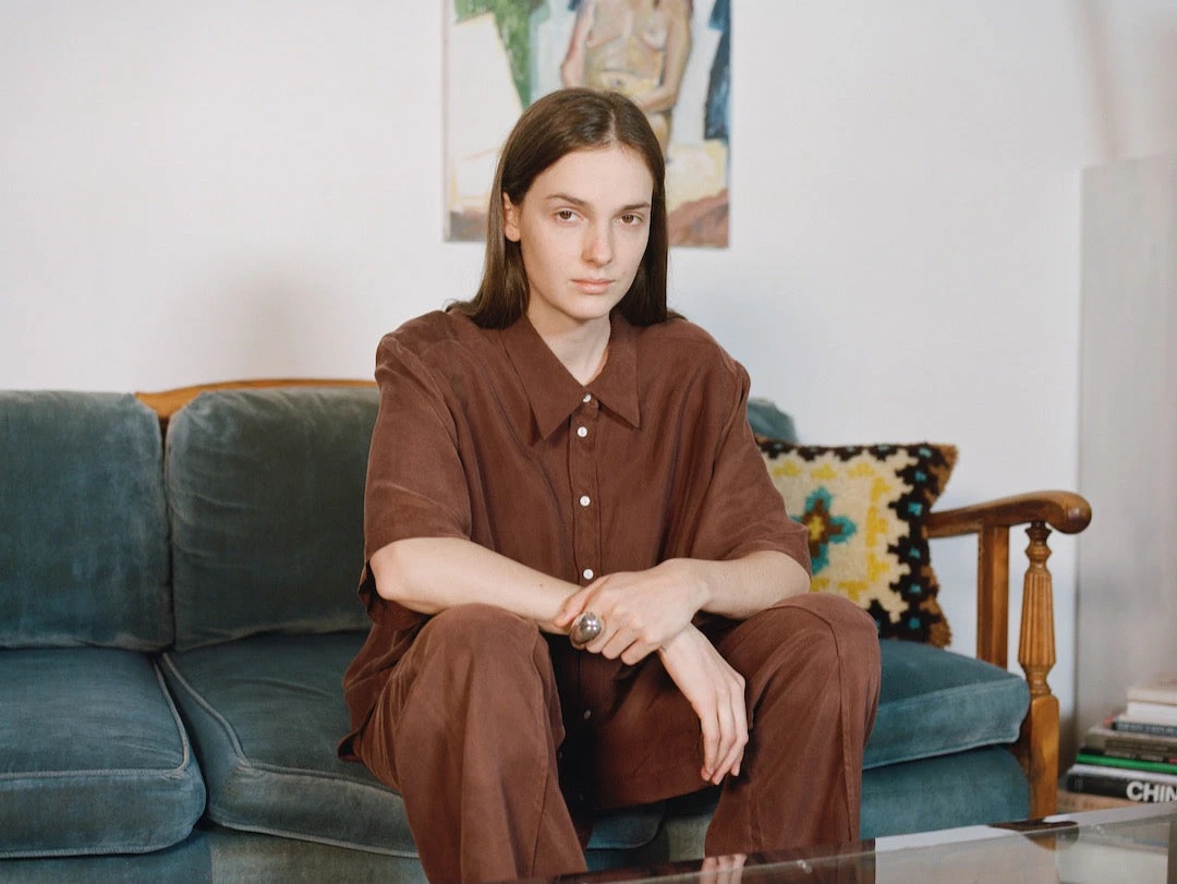 OVNA OVICH EOS Sale* Painters Shirt – Chestnut 2 OVNA OVICH EOS Sale* Painters Shirt – Chestnut