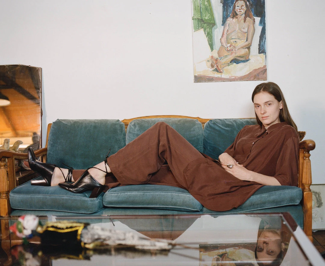 OVNA OVICH EOS Sale* Painters Shirt – Chestnut 3 OVNA OVICH EOS Sale* Painters Shirt – Chestnut