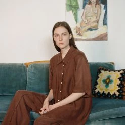 OVNA OVICH EOS Sale* Painters Shirt – Chestnut