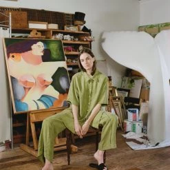 OVNA OVICH Painters Shirt – Grass