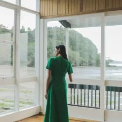 OVNA OVICH EOS Sale* Frolic Dress - Emerald