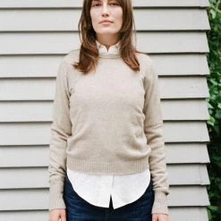 OVNA OVICH Kom Jumper – Natural Possum Merino EOS Sale*