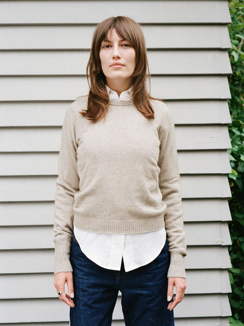 OVNA OVICH Kom Jumper – Natural Possum Merino EOS Sale* 2 OVNA OVICH Kom Jumper – Natural Possum Merino EOS Sale*