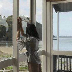 OVNA OVICH Obira Wrap Blouse - Hazy Blue EOS Sale* 7 OVNA OVICH Obira Wrap Blouse - Hazy Blue EOS Sale*