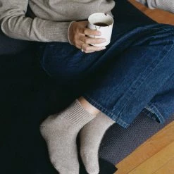 OVNA OVICH Oski Socks - Natural Possum Merino